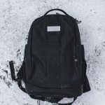 Minimalist Black Travel Backpack – Waterproof Laptop & Everyday Carry Bag